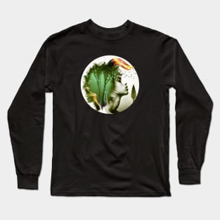 Afro Warrior Long Sleeve T-Shirt